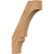 Ekena Millwork 3 1/2"W x 14"D x 22"H Balboa Smooth Knee Brace, Western Red Cedar BRC04X14X22BOA00SWR - alternate 1